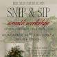 Snip & Sip Wreath Workshop hosted by Freckled Fleurs event image