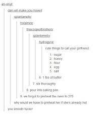 Tumblr Girlfriend Boyfriend Nicknames Funny Nicknames Funny Nicknames For Friends Funny Tumblr Posts