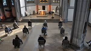 Ein Mit Abstand Besonderer Gottesdienstbesuch Ungewohnliche Feier In Der Antonitercitykirche Evangelischer Kirchenverband Koln Und Region