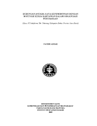 Jun 23, 2021 · adapun daerah dengan gaji umr tertinggi di jatim tahun 2021 diduduki oleh kota surabaya sebagai ibu kota provinsi jatim dengan upah sebesar rp 4.300.479,19. Pdf Hubungan Antara Gaya Kepemimpinan Dengan Motivasi Kerja Karyawan Dalam Organisasi Perusahaan Danus Gaya Academia Edu