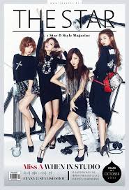 Miss A Get Together In Little Black Dresses As Cover Models For The Star Fashion Magazine Cover Little Black Dress Model