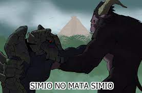 SIMIO NO MATA A SIMIO (art by me, sorry not sorry xD) : r/MonsterHunter