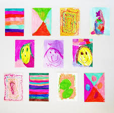 Create your own custom trading cards, then divide into foil sleeves and trade with your friends! Artist Trading Cards Kinderart