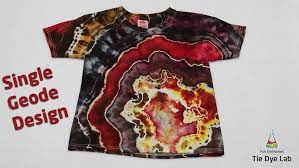 They don't send you flowers anymore? Tie Dye How To Ice Dye A Single Geode Tie Dye Shirt Youtube