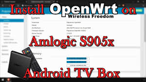Maybe you would like to learn more about one of these? Install Openwrt On Amlogic S905x Android Tv Box Youtube