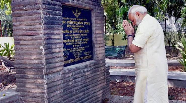 RARE IMAGE: The last picture of Chandra Shekhar Azad, who died fighting the British at Alfred Park
