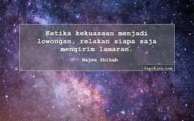 Dihadapan hukum alam, semua manusia sama. 12 Kata Kata Lamaran Jagokata