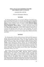 Birth of dato seri dr. Https Ejournals Ukm My Akademika Article Viewfile 662 2221