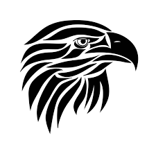 Birds Of Prey Movie Logo Png Eagle Animal Tribal Tattoo Graphics Svg Dxf Eps Png Cdr Ai Pdf Etsy Eagle Animals Tribal Tattoos Vector Art