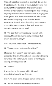 Remember what we said when we got married? Jihyo S Pabo Aus On On Twitter As Much As I Want To Ignore What Has Been Going On I Can T Help But Feel Worried For Minari She S Doing Her Best
