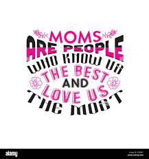 Mother knows best Stock Vector Images - Alamy