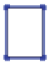 Blue Weave Border Purple Weave Page Borders Design Purple Pages