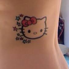 Hello kitty tattoos are a forever craze in the tattoo industry. Hello Kitty Tattoo Can T Decide Where I Want It But I Think Smaller Than 2x2 Maybe On My Foot Hello Kitty Tattoos Hello Kitty Wallpaper Cat Tattoo