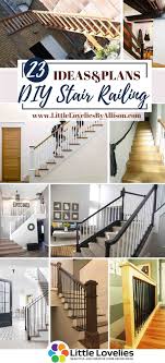 These diy stair railing ideas and makeovers are proof that diy'ers can make changes that can create a big difference in how people view your space! 23 Diy Stair Railing Projects How To Build A Railing For Staircase