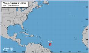 The hurricane center upgraded elsa from a tropical depression to a named tropical storm at 4:54 a.m. Srdyz3xhmkymnm