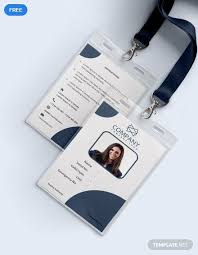 Free identification card mockup psd. A Basic Id Card Template You Can Get For Your Company Or Organization This Template Is Easy To Edit And Id Card Template Blank Id Cards Baseball Card Template
