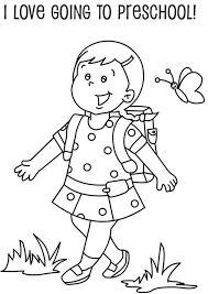 Coloring pages for school days are available below. Coloring Pages Kids Going To School Coloring Page