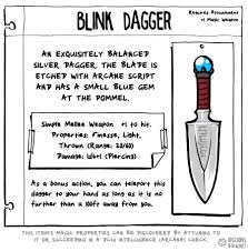 Blink Dagger D D Dungeons And Dragons Dungeons And Dragons Homebrew Dnd