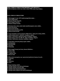 Maybe you would like to learn more about one of these? Soal Cerdas Cermat Pmr Wira Dan Jawabannya