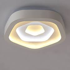 L'éclairage fait partie intégrante de la décoration d'intérieur puisqu'elle définit l'atmosphère d'une pièce. Luminaires Eclairage Plafonniers Wenseny Led Plafonnier 14w Salon Chambre Luminaire Acrylique Plafond Lampe Rectangulaire Pmma Haute Transmittance Abat Jour Plafond Lumiere 40cm 9cm Lumiere Blanche