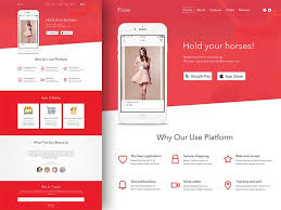 App Landing Page Template Landing Page Page Template App Landing Page