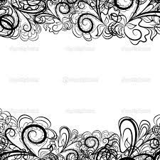 Black Lace Backgroundblack Lace Border Stock Vector Nadezhda Shoshina Lace Pattern Lace Lace Border