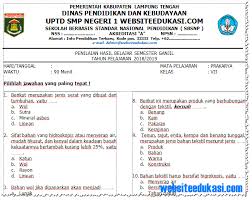 Salam pendidikan, sampai jumpa sobat pengunjung setia blog ini. Soal Pas Uas Prakarya Kelas 7 Smp Mtk13 Tahun 2018 2019 Website Edukasi Indonesia