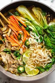 Thai noodle and beef salad. Asian Chicken Noodle Soup Keto Leftover Turkey I Heart Umami