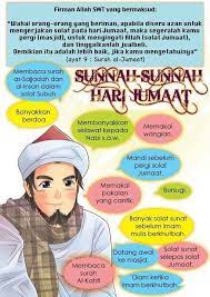 Pada hari jumat banyak keberkahan yang bisa. Hidupkan Sunnah Nabi Muhammad S A W Di Islamic Infomedia Facebook