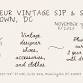 Club Fleur Vintage Sip & Shop in Georgetown event in Washington, DC