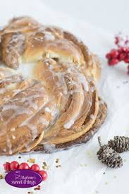 Marlene S Sweet Things Spekulatius Hefekranz Hefekranz Susser Hefeteig Rezepte Mit Hefeteig