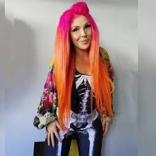 Mineral deposits in water (e.g., from the shower) other ways to prevent orange hair. Sunset Kisses Pink Peach Orange Ombre 100 Real Remy Human Etsy