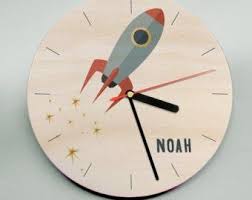 Pin By Denis Kozak On Dekor Chasov Clock Personalized Clocks Space Themed Room