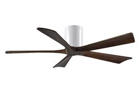 The drop of the fan from ceiling to blade is lower on these models than. Best Low Profile Ceiling Fans Huggers Flush Mount From Top Rated Brands Delmarfans Com