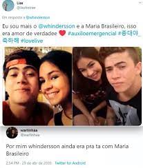 Quando ele estava viajando pelo pará, a estudante deixou um recadinho para o boy. Fas Pedem Que Whindersson Volte Com Ex Namorada Apos Separacao De Luisa