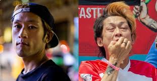 Competitive eater Max Suzuki takes America