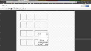 create a seating plan in google drawing