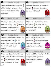 Fraction Of A Set Word Problem Task Cards By Teacher S Take Out Tpt Word Problems Word Problems Task Cards Fractions