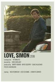 Minimalist Posters Alternative Movie Posters Love Simon Alternativemovieposterslovesimon L In 2020 Iconic Movie Posters Movie Poster Wall Film Posters Minimalist