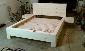 Diy Platform Bed With Floating Nightstands Diy Bed Frame Diy Platform Bed Bedroom Diy