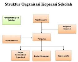Contoh struktur organisasi sekolah sd. Bagan Struktur Organisasi Koperasi Di Sekolah Beserta Tugas Dan Wewenang Masing Pengurusnya Brainly Co Id