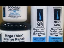 For hair that just won't grow, try doo gro! Doo Gro Mega Thick Line First Impressions 4chair Youtube
