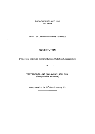 In order for a company to acquire the status of an exempt company the following conditions should be present in the memorandum and articles of. Ex 3 19b