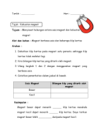 Check spelling or type a new query. Penyiasatan Kekuatan Magnet