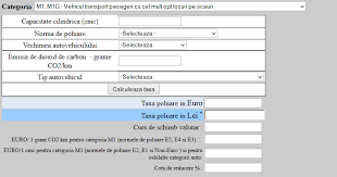 Cat e timbrul de mediu pentru masina ta calculează singur noua taxă auto aici economica net. Online Magazines Calculator Taxa De Poluare Taxa Auto 2015