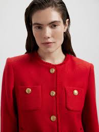 Купить Жакет с декоративными пуговицами по цене 16 990 ₽ в Москве Luisa Wang