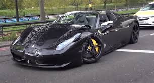 The 458 replaced the f430, and was first officially unveiled at the 2009 frankfurt motor show. Ferrari 458 Spider Wrecked After Hitting 812 Superfast And Bmw M6 In London Carscoops