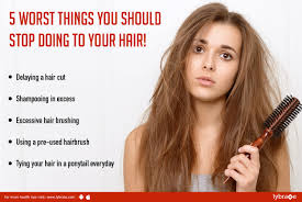 Every kind of hair can benefit from being brushed, but the myth of needing to brush your strands 100 times a day to make it extra shiny. 5 Worst Things You Should Stop Doing To Your Hair By Dr Sandesh Gupta Lybrate