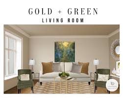 It comes in a variety of delicious brown toned colors! A Contemporary Gold And Green Living Room Liven Design