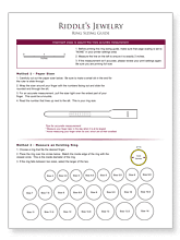 Find Your Correct Ring Size With The Printable Ring Size Chart